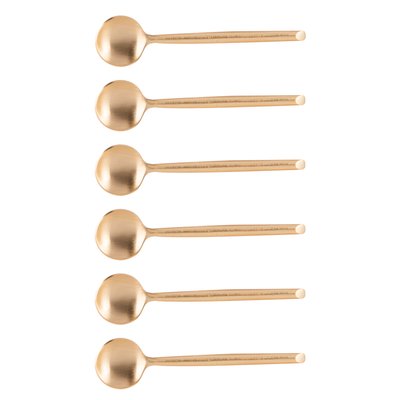 Coffret de 6 cuillères moka  -ELITE TABLE PASSION