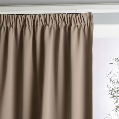 Rideau radiateur occultant galon fronceur, Voda LA REDOUTE INTERIEURS