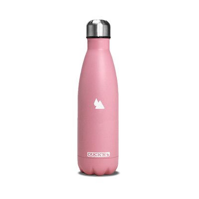 Bouteille Isotherme Rose finition mate 500ML, Duck'n DUCK’N
