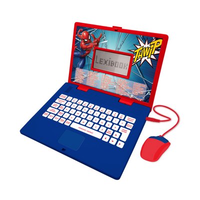 Ordinateur portable éducatif bilingue Spider-Man (EN/CZ) LEXIBOOK