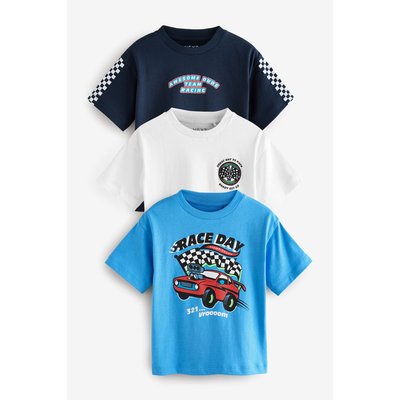 T-shirt à manches courtes, lot de 3 NEXT