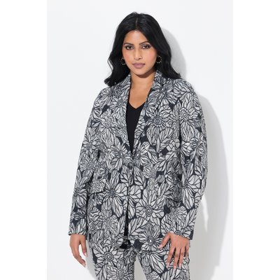 Blazer motif jacquard ULLA POPKEN