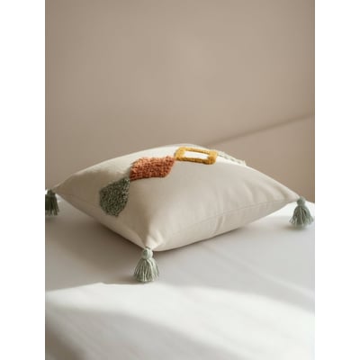 Coussin 100% Coton Géométrique -IKAL KENAY