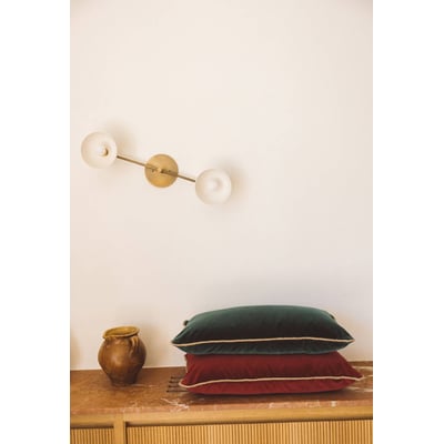 Housse de coussin en velours, Antigua GABRIELLE PARIS