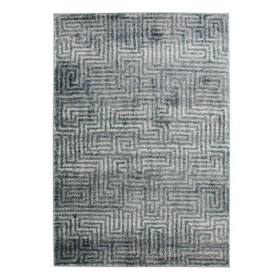 Tapis extérieur intérieur toucher laineux motif labyrinthe  PARADIS LABY THE DECO FACTORY