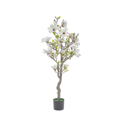 Planta artificial "Magnolia Branca" 105cm, BORGHESI BORGHESI