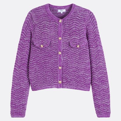 Vest met lange mouwen en ronde hals, GIANY SUNCOO