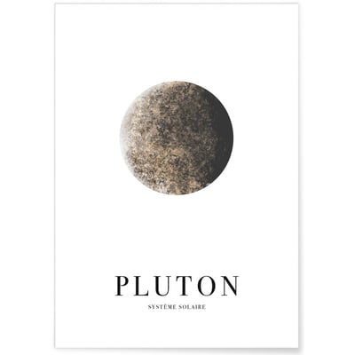 Affiche Pluton L'AFFICHERIE