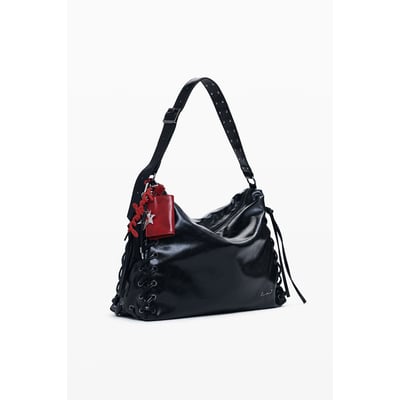 Grand sac tressé brillant DESIGUAL