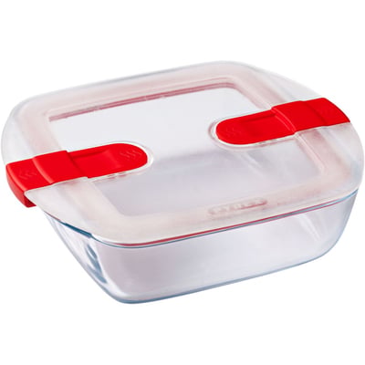 Boîte hermétique cook & heat 20x17 cm avec couvercle PYREX