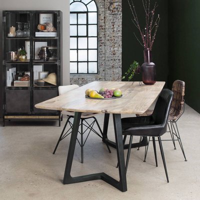 Table à manger en bois de manguier  SUZON MADE IN MEUBLES 