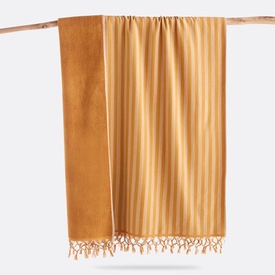 Fouta XL, voering in badstof 360 g/m2, Ischia LA REDOUTE INTERIEURS