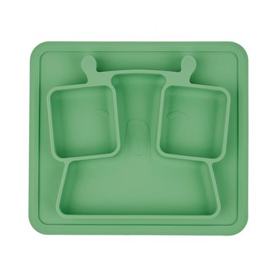 Assiette compartimentée en silicone BADABULLE