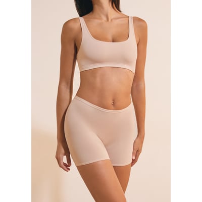 Short cycliste en coton biologique extensible COTON 360 ETAM