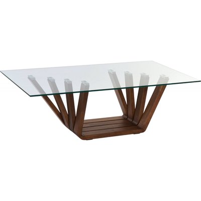 Table basse verre et bois, Moderno rebeca RECOLLECTION
