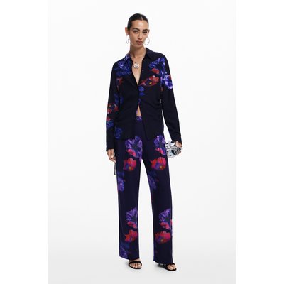 Pantalon fluide à fleurs DESIGUAL