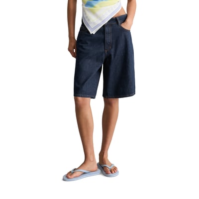Bermuda modèle Jonnda relaxed en denim rigide sans élasthanne MARC O’POLO DENIM