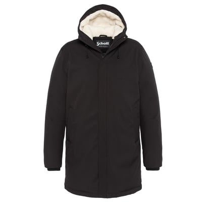 Manteau ELJIN doublé doudoune et capuche sherpa SCHOTT