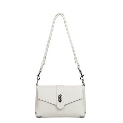 Sac à main à bandoulière en cuir Foulonné double LANCASTER
