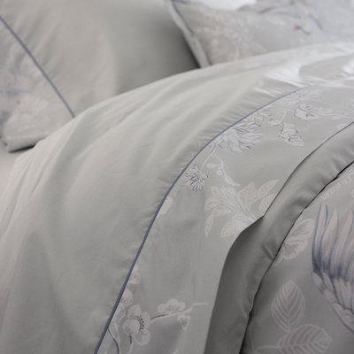 Drap plat en Coton, ENVOL LE JACQUARD FRANCAIS