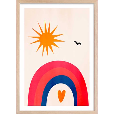 Affiche ""Belle journée!"" HEXOA