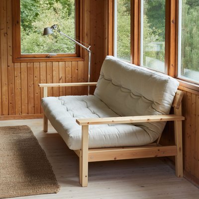 Banquette en pin massif avec futon UNWIND KARUP DESIGN
