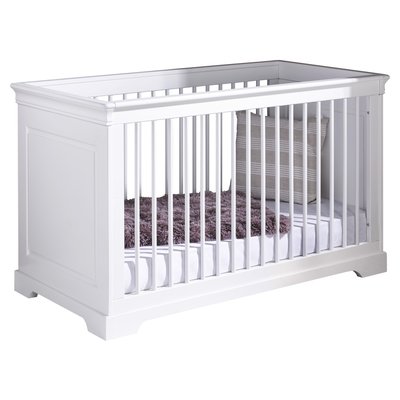 Pack lit bébé évolutif avec matelas Bois massif  LILA AKITEN RETAIL