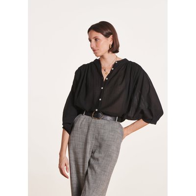 Chemisier en voile de coton fluide LA FEE MARABOUTEE