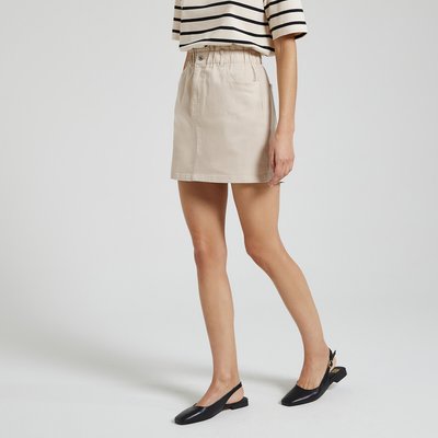 Cotton Mix Paperbag Skirt VERO MODA