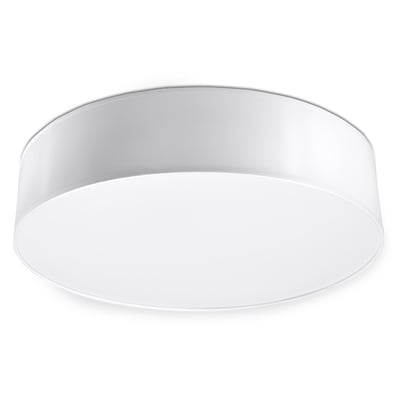 Plafonnier PVC Blanc E27 3 Arena EDEN