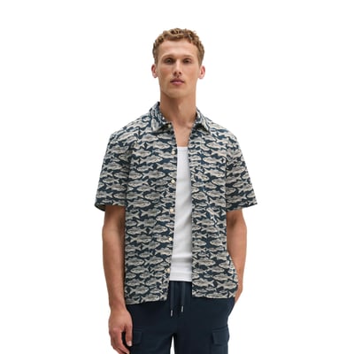 Chemise regular en popeline de coton bio MARC O'POLO