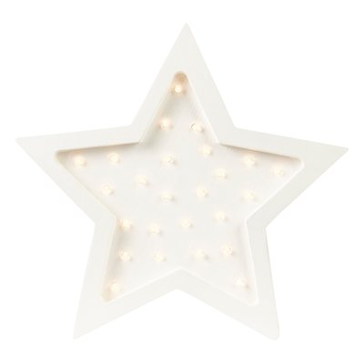 Lampe Veilleuse Étoile blanche LITTLE LIGHTS