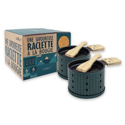 Raclette à la bougie pour 2 Terracotta COOKUT