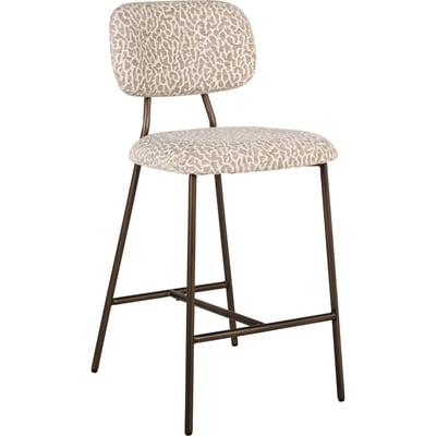 Tabouret de bar en tissu (lot de 2) RECOLLECTION