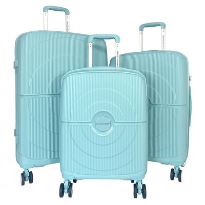 Lot 3 valises rigides dont 1 valise cabine TSA DAVID JONES