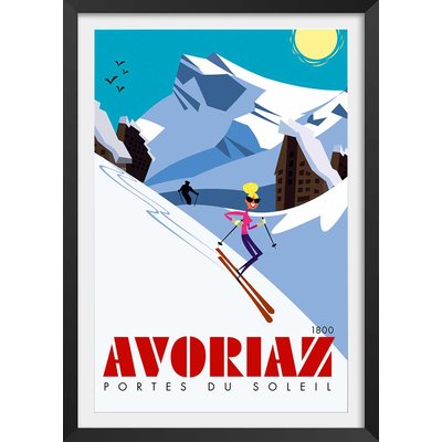 Poster de avoriaz 1800 porte du soleil HEXOA
