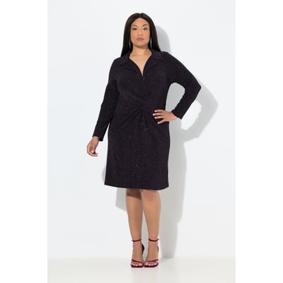 Robe en jersey pailleté ULLA POPKEN
