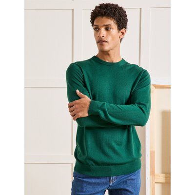 Pull fin col rond laine mérinos CYRILLUS