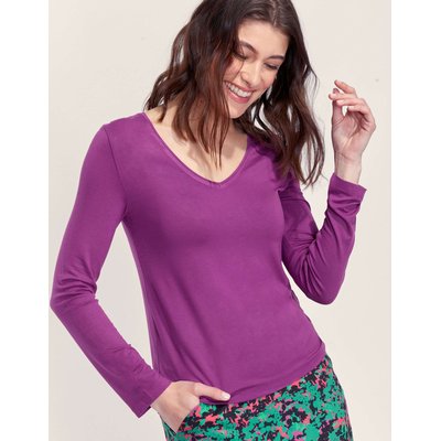 T-shirt fluide col v JAIPUR LA FIANCÉE