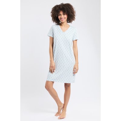 Chemise de nuit fleurs - coton léger ARMOR-LUX