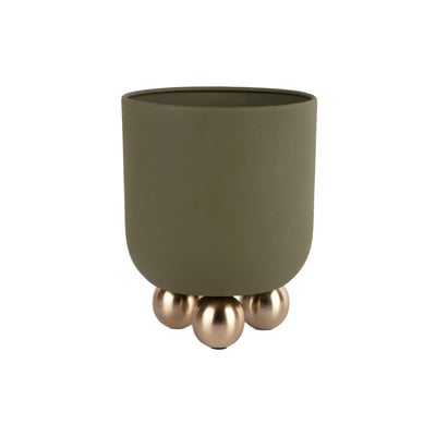 Pot De Fleurs Métal ESTILO SMALL PRESENT TIME