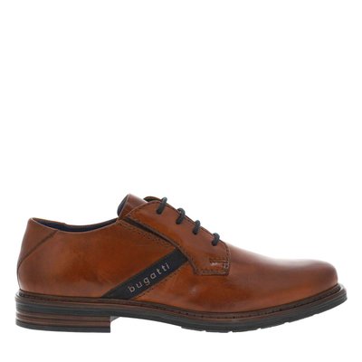 Derbies cuir talon plat BUGATTI