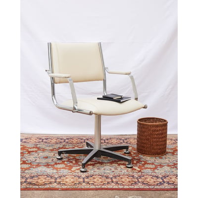 Fauteuil pivotant vintage Jakob N°1306 - Bon état DEBONGOUT