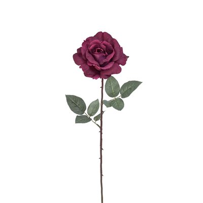 Tige de rose fermée artificielle H64 SIA DECO