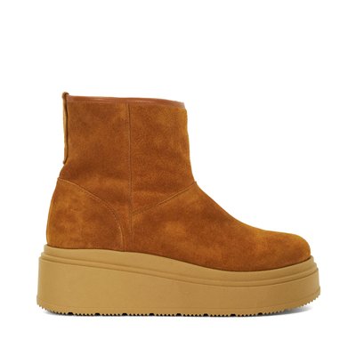 Bottes fourrées en imitation peau de mouton à semelles plateformes - PODSEY DUNE LONDON