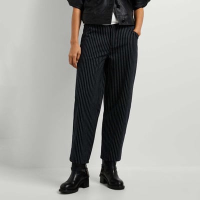 Pantalon Droit À Rayures Diplomatiques PEPE JEANS