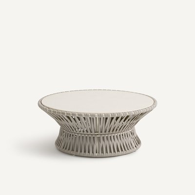 Table basse de jardin sangles tressées, Leandra AM.PM
