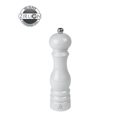 Paris u'Select Moulin à sel manuel u'Select en bois laqué, gris perle, 22 cm - 8,75in PEUGEOT