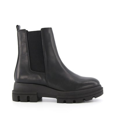 Bottines Chelsea avec semelles épaisses en cuir - PROVENSES DUNE LONDON