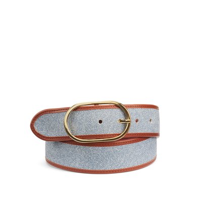 La Paname Jean Gansee Belt in Leather HERBERT FRERE SOEUR
